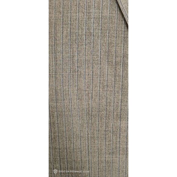 Canali 1934 Men's Italian Wool Grey Pinstripe Sport Coat/Jacket Size 42 Regular - Picture 4 of 9